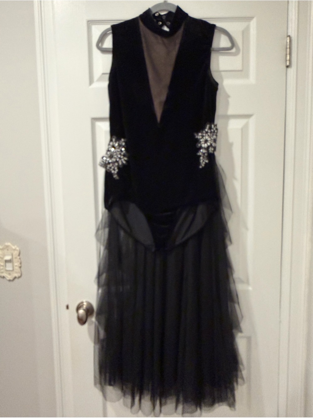 Weissman Black Velvet “In the Name of Love” Dance Costume